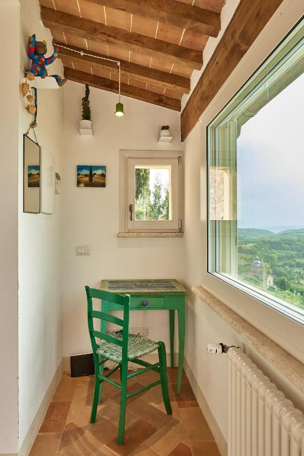 La Finestra - Centro Storico Montepulciano, Casa Panoramica. Villa Buitenkant foto