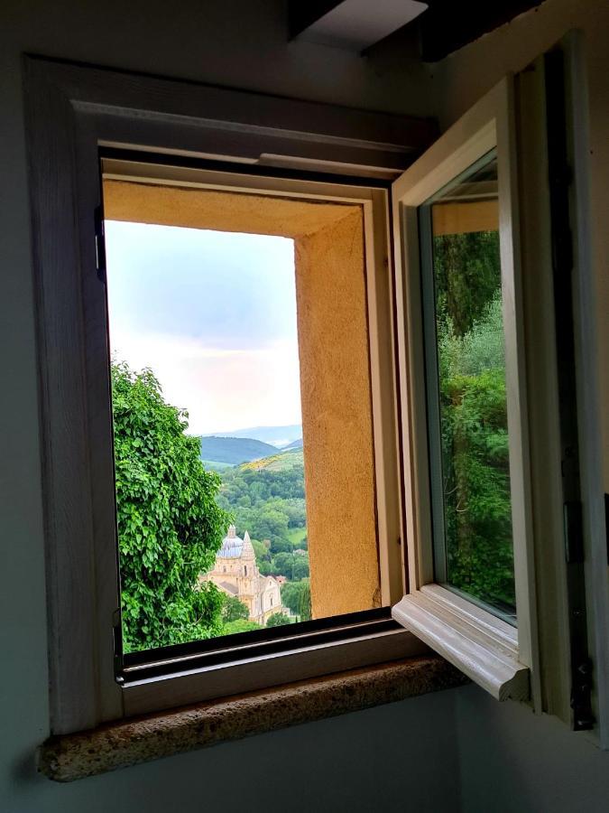 La Finestra - Centro Storico Montepulciano, Casa Panoramica. Villa Buitenkant foto