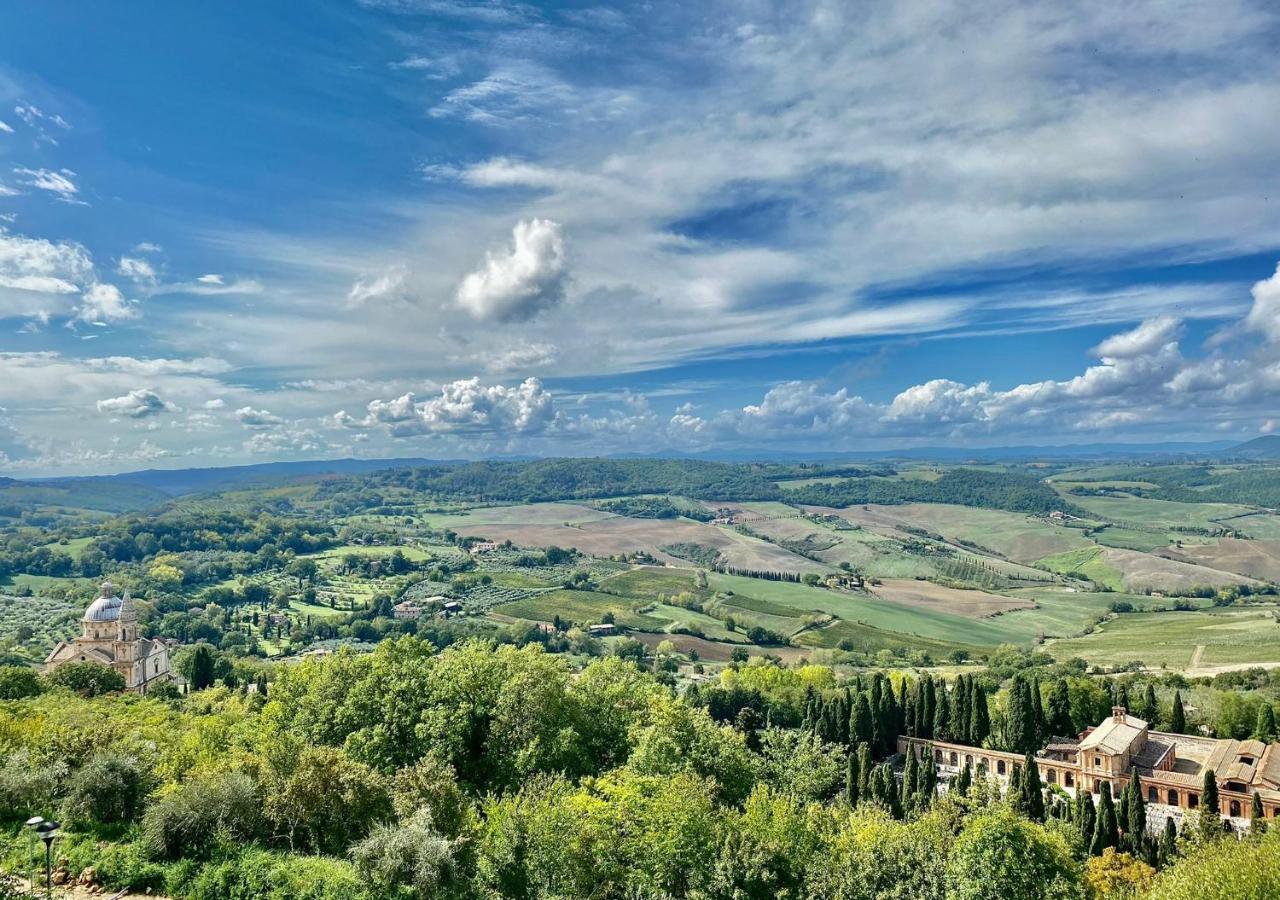 La Finestra - Centro Storico Montepulciano, Casa Panoramica. Villa Buitenkant foto