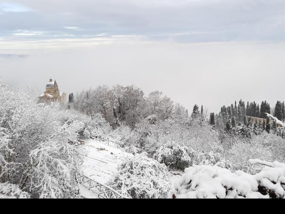 La Finestra - Centro Storico Montepulciano, Casa Panoramica. Villa Buitenkant foto