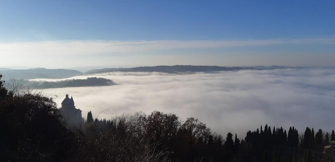 La Finestra - Centro Storico Montepulciano, Casa Panoramica. Villa Buitenkant foto